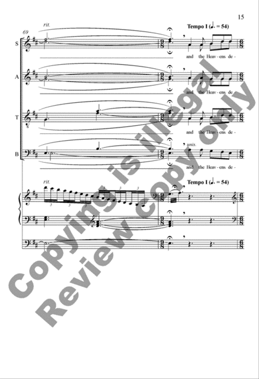 The Heavens Delight The Heavens Delight 4-Part scores gallery preview page 30