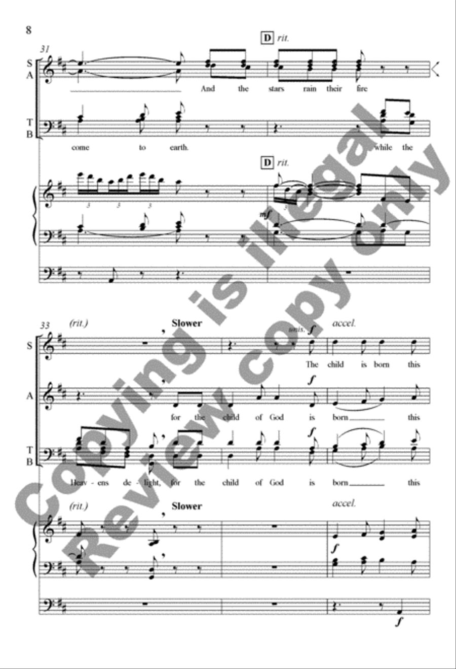 The Heavens Delight The Heavens Delight 4-Part scores gallery preview page 23
