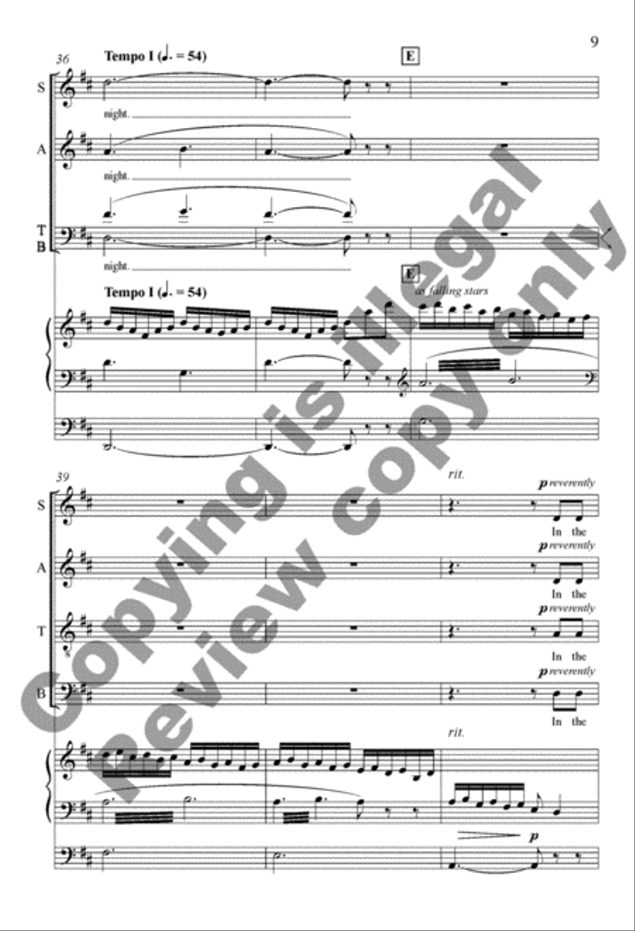The Heavens Delight The Heavens Delight 4-Part scores gallery preview page 24