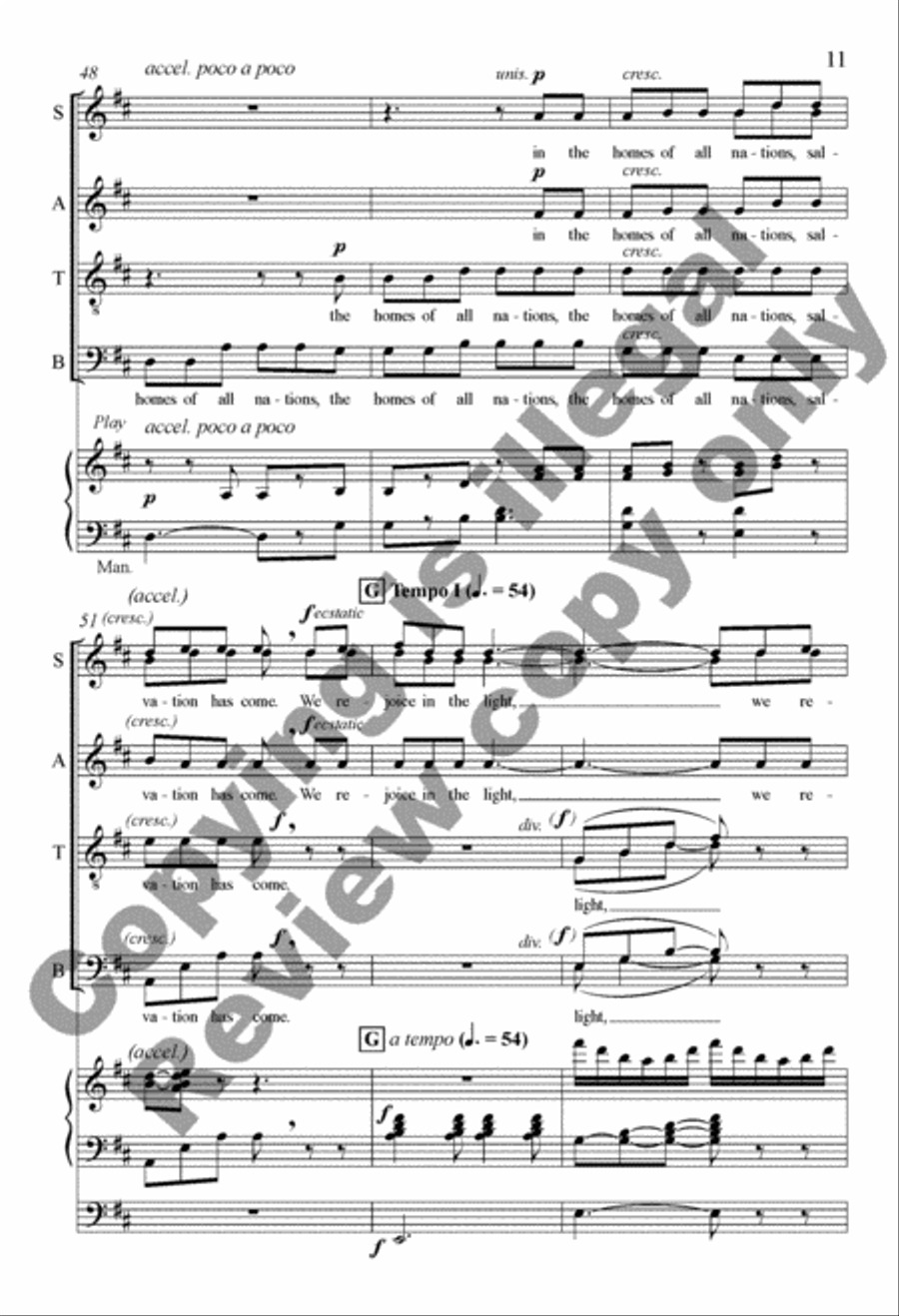 The Heavens Delight The Heavens Delight 4-Part scores gallery preview page 26