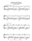 Autumn (Solo Piano)