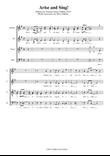 Arise and Sing!