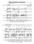 Psalm 23 baritone solo