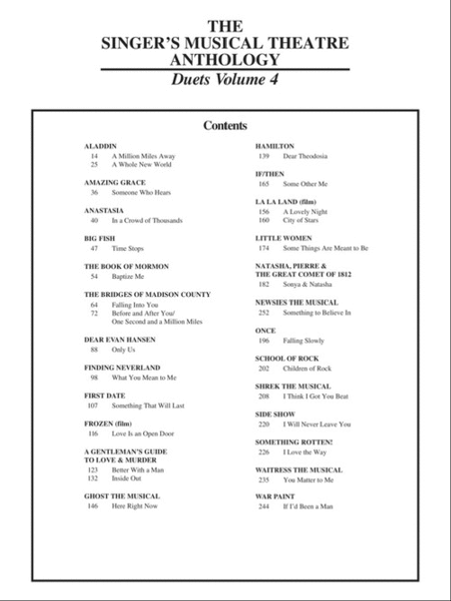 The Singer's Musical Theatre Anthology: Duets – Volume 4 Piano Accompaniment scores gallery preview page 3