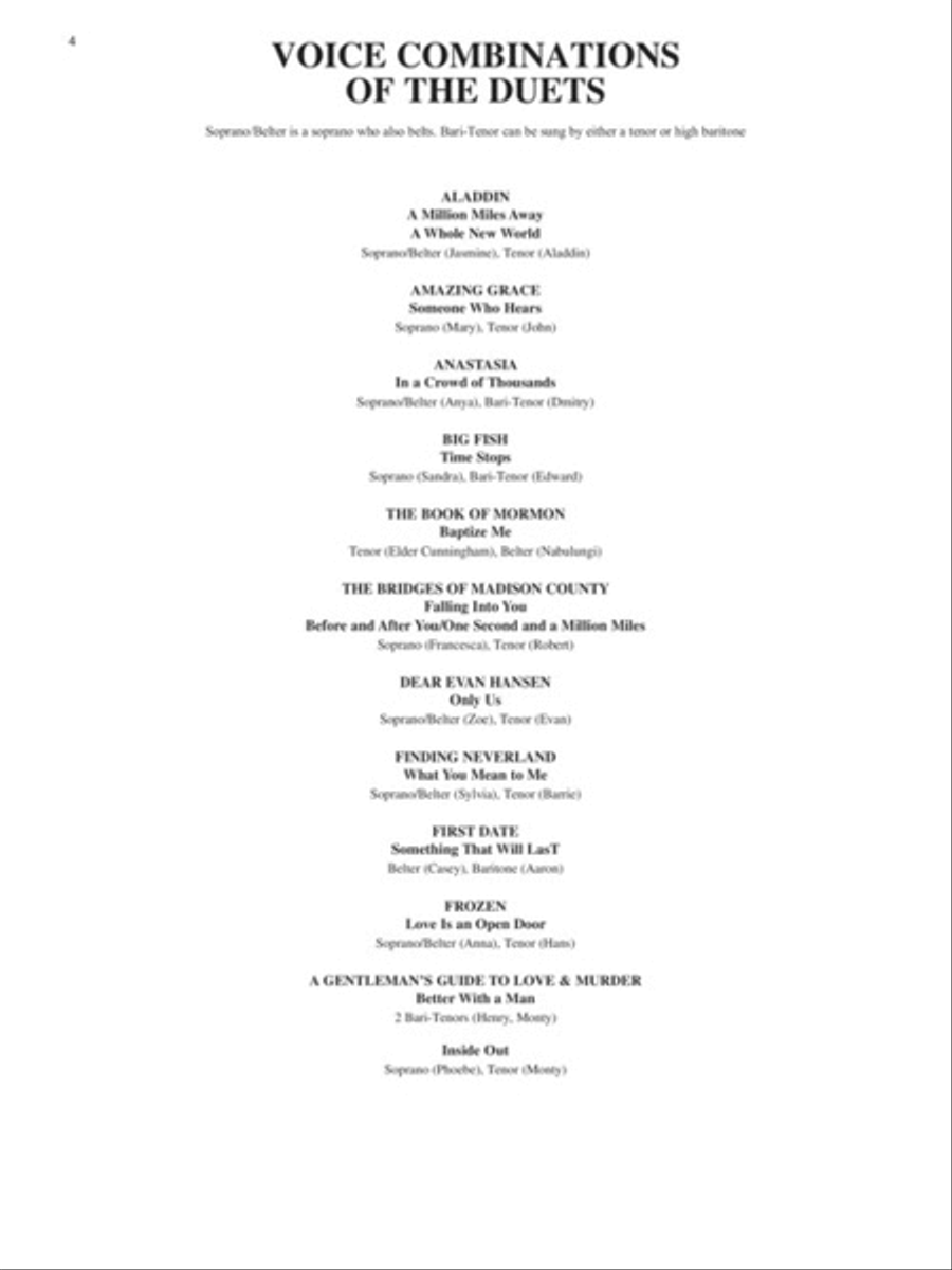 The Singer's Musical Theatre Anthology: Duets – Volume 4 Piano Accompaniment scores gallery preview page 4