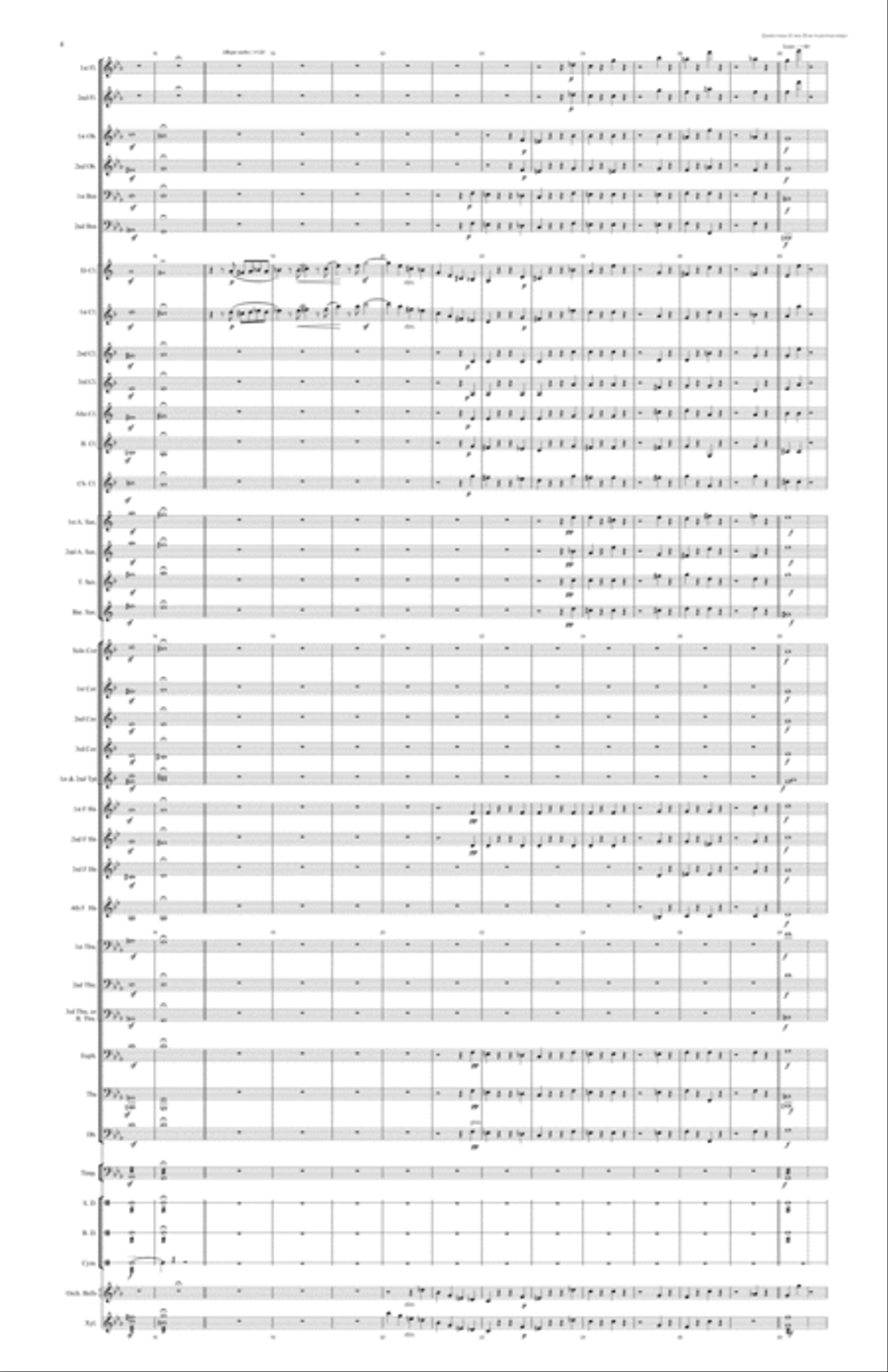 Overture to Ruy Blas Concert Band scores gallery preview page 4