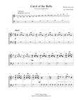 Carol of the Bells - for 3-octave handbell choir