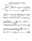 Prelude and Fugue in C Major