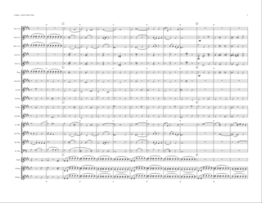 Crucifixus from B Minor Mass, Brass Band Edition Brass Band scores gallery preview page 5