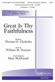Great Is Thy Faithfulness