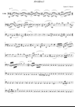 Avvidecci ('Cello part)