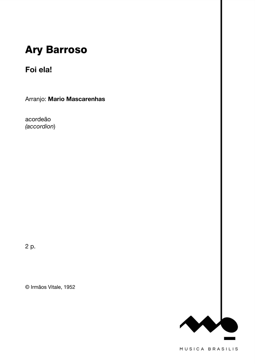 Foi ela Foi ela Accordion scores gallery preview page 2