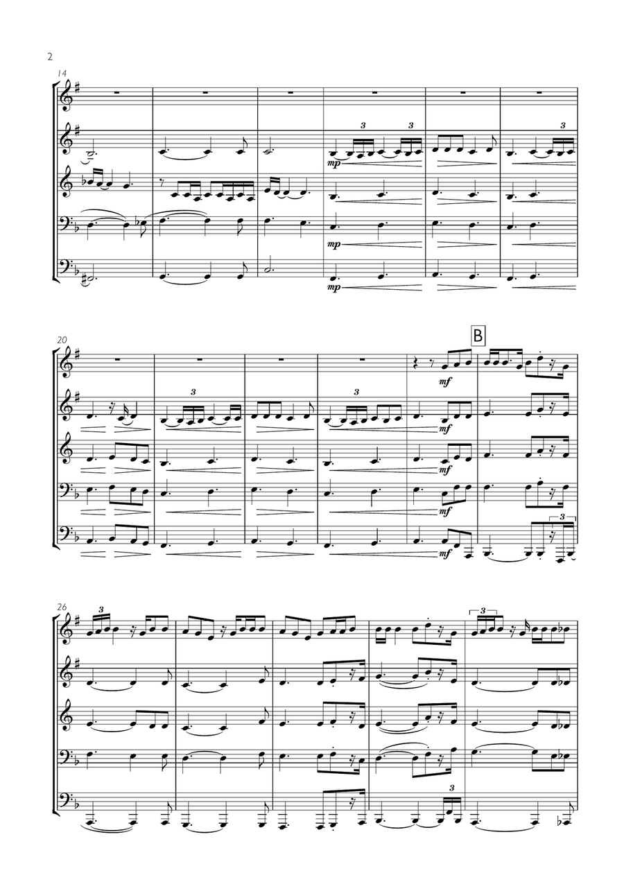 If I Ain't Got You If I Ain't Got You Brass Ensemble scores gallery preview page 2