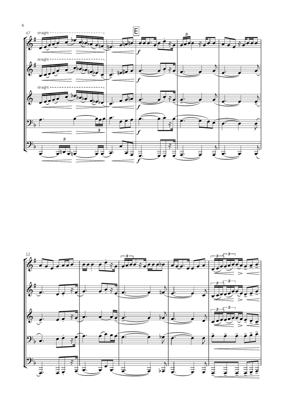 If I Ain't Got You If I Ain't Got You Brass Ensemble scores gallery preview page 4