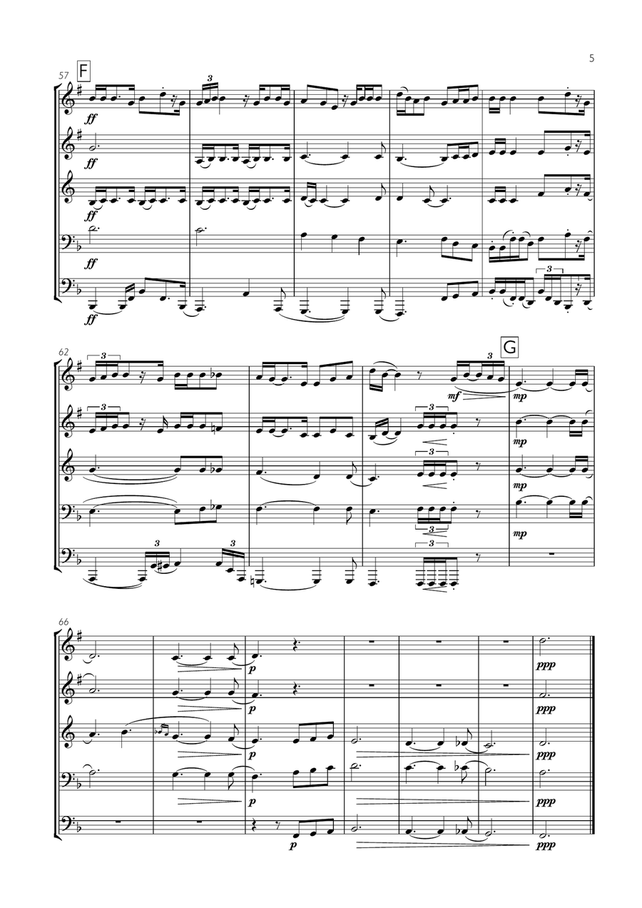 If I Ain't Got You If I Ain't Got You Brass Ensemble scores gallery preview page 5
