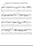 Suspense Sci-fi Opening 1 (Guitar Solo Part)