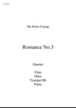 Do Kien Cuong - Romance No.3 - Quartet: Flute, Oboe, Trumpet, Piano