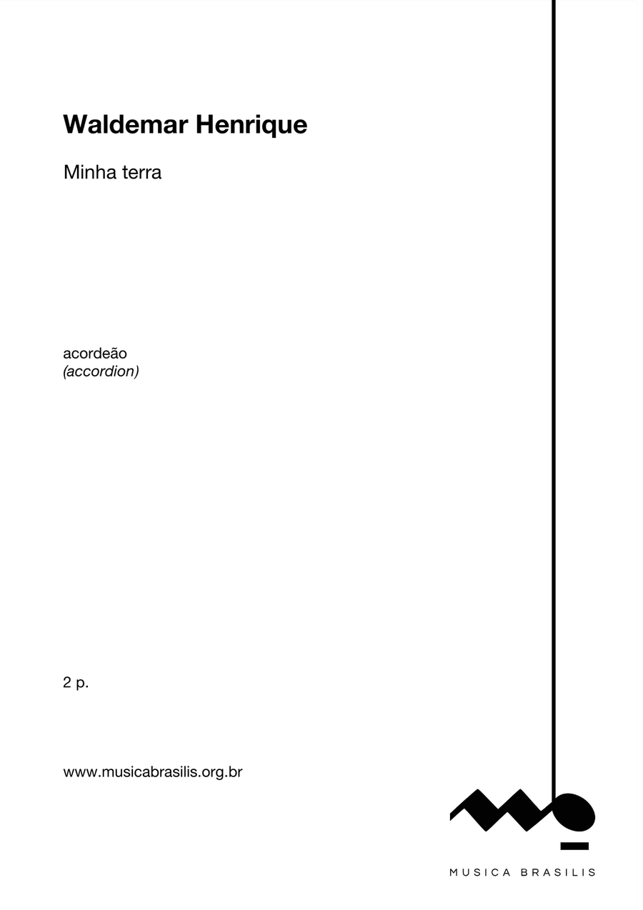 Minha terra Minha terra Accordion scores gallery preview page 2
