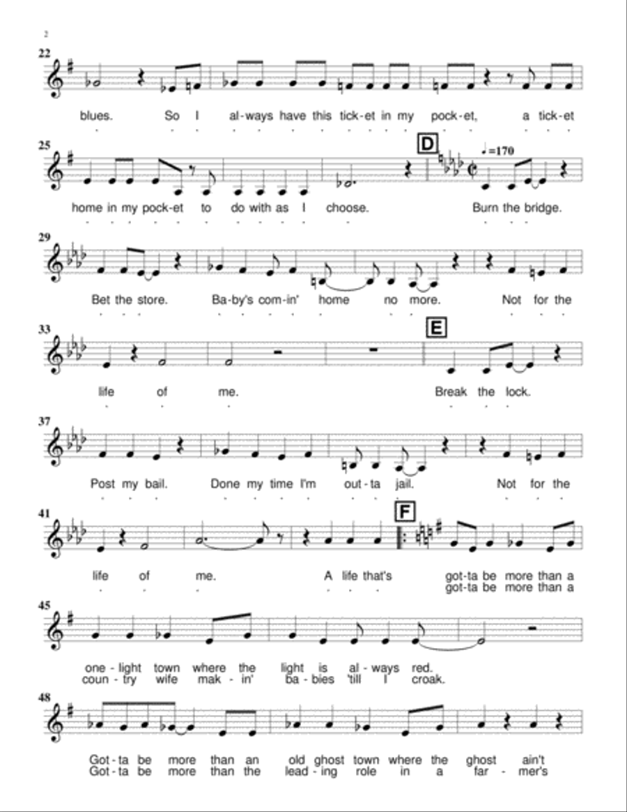 Not For The Life Of Me Jazz Ensemble scores gallery preview page 3
