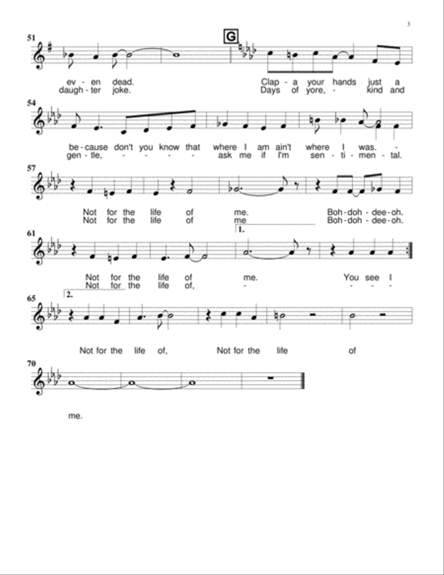 Not For The Life Of Me Jazz Ensemble scores gallery preview page 4