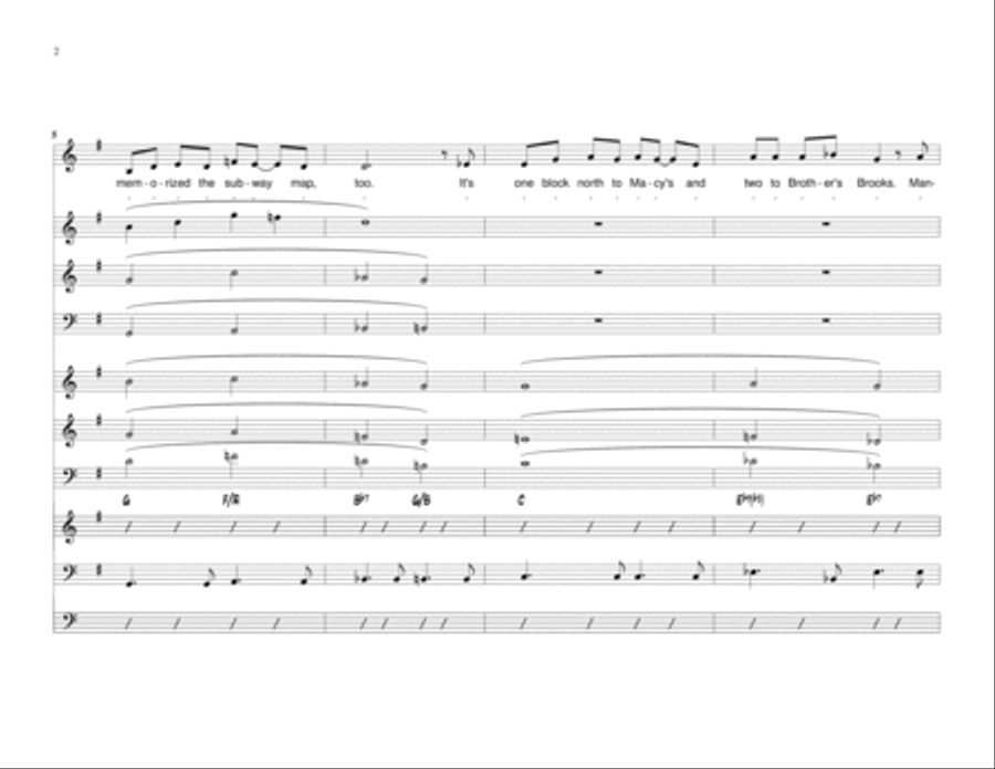Not For The Life Of Me Jazz Ensemble scores gallery preview page 6