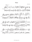Waltz for Piano