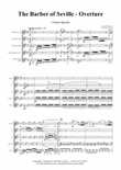 The Barber of Seville - Overture - Clarinet Quintet
