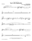 You're the Inspiration - Bb Tenor Saxophone