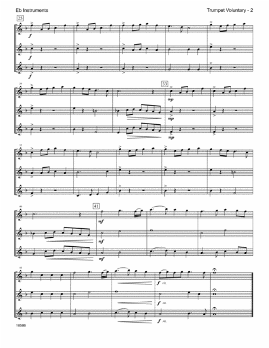Classical FlexTrios For Woodwinds - Eb Instruments E-Flat Instrument scores gallery preview page 3
