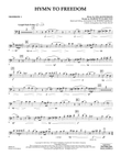 Hymn to Freedom - Trombone 1