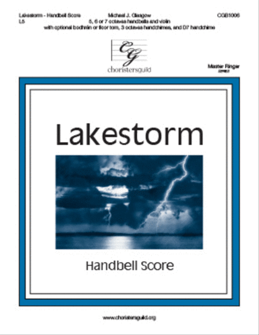 Lakestorm - Handbell Score Handbell Choir scores gallery preview page 1