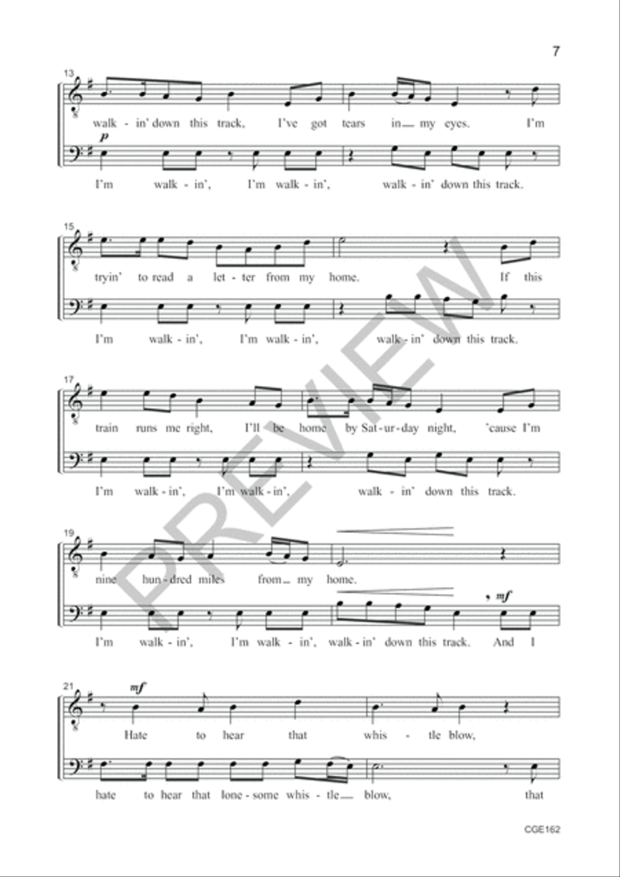 A Cappella! Volume II - TB Choral Edition TTBB scores gallery preview page 6