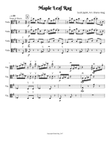 Maple Leaf Rag for Viola Ensemble or Viola Quartet