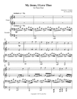 My Jesus, I Love Thee for Piano Duet
