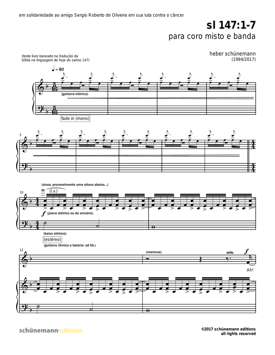 sl 147:1-7 sl 147:1-7 Choir scores gallery preview page 2