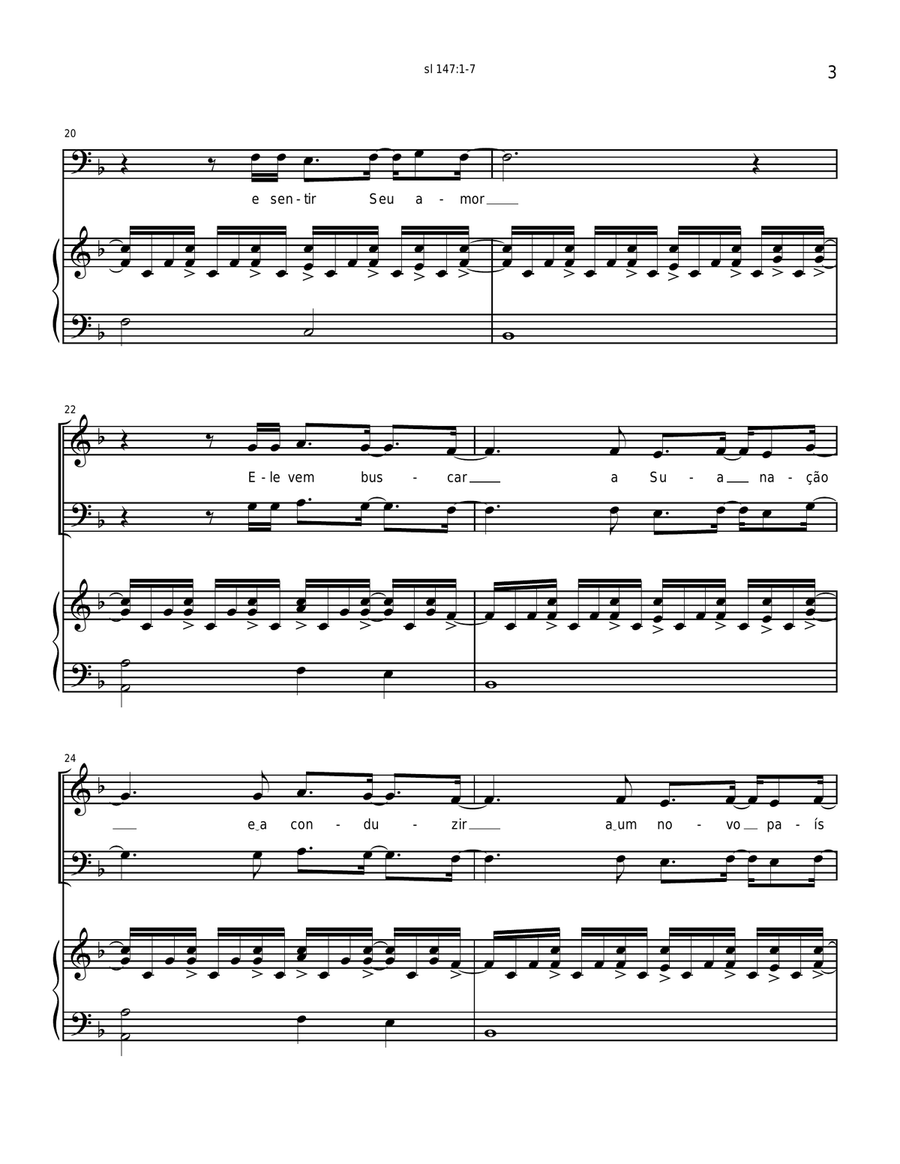 sl 147:1-7 sl 147:1-7 Choir scores gallery preview page 4