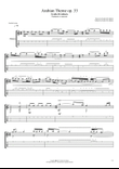 Arabian theme op. 33