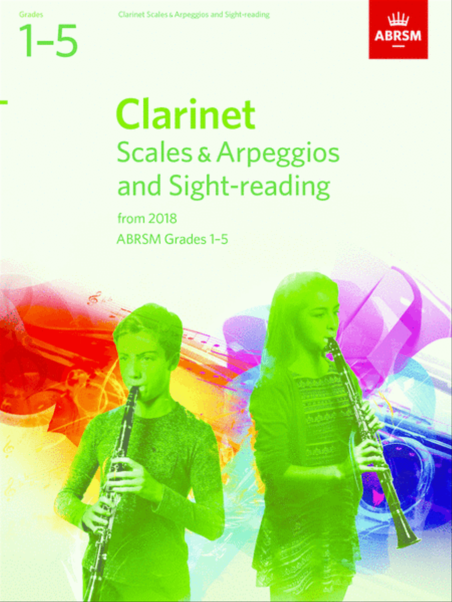 Clarinet Scales & Arpeggios and Sight-Reading, ABRSM Grades 1-5 Clarinet Solo scores gallery preview page 1