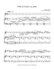 Chopin - Waltz in E minor op. posth. arr. for Piano and Violin, B.56 KK IVa/15