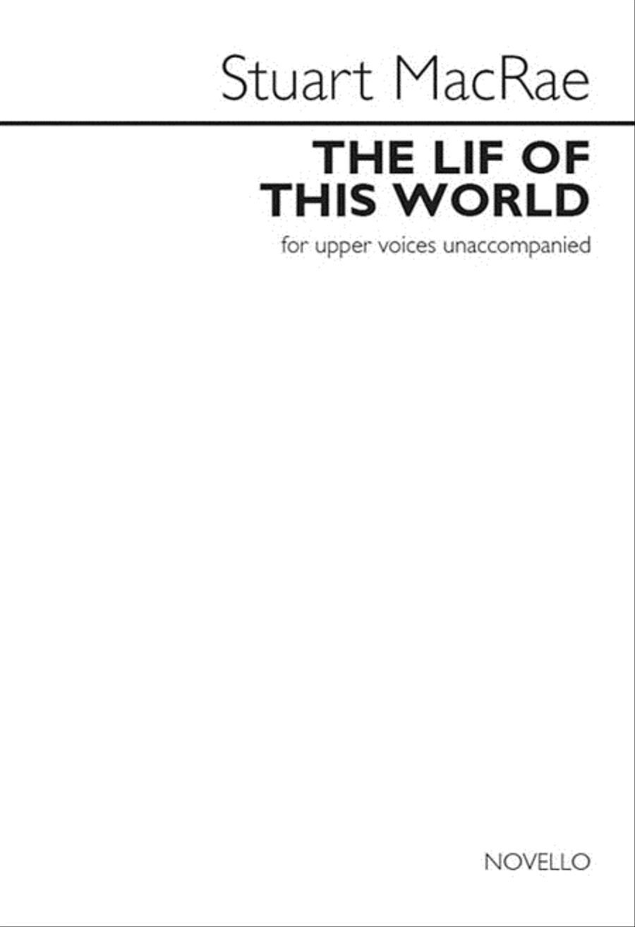 The Lif of This World The Lif of This World SA scores gallery preview page 1