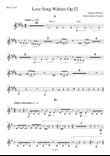 Brahms - Love Song Waltzes Op.52 for Choir and Chamber Orchestra - Horn 2