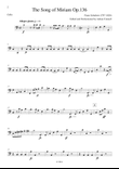 Schubert - The Song of Miriam Op.136 - Cello