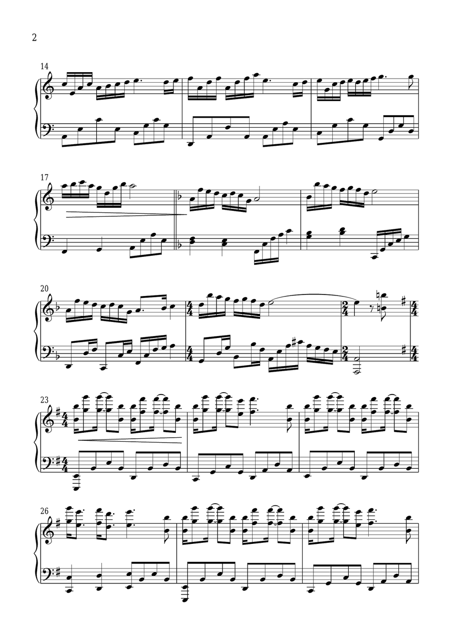 The Age of Transformation Piano Method scores gallery preview page 2