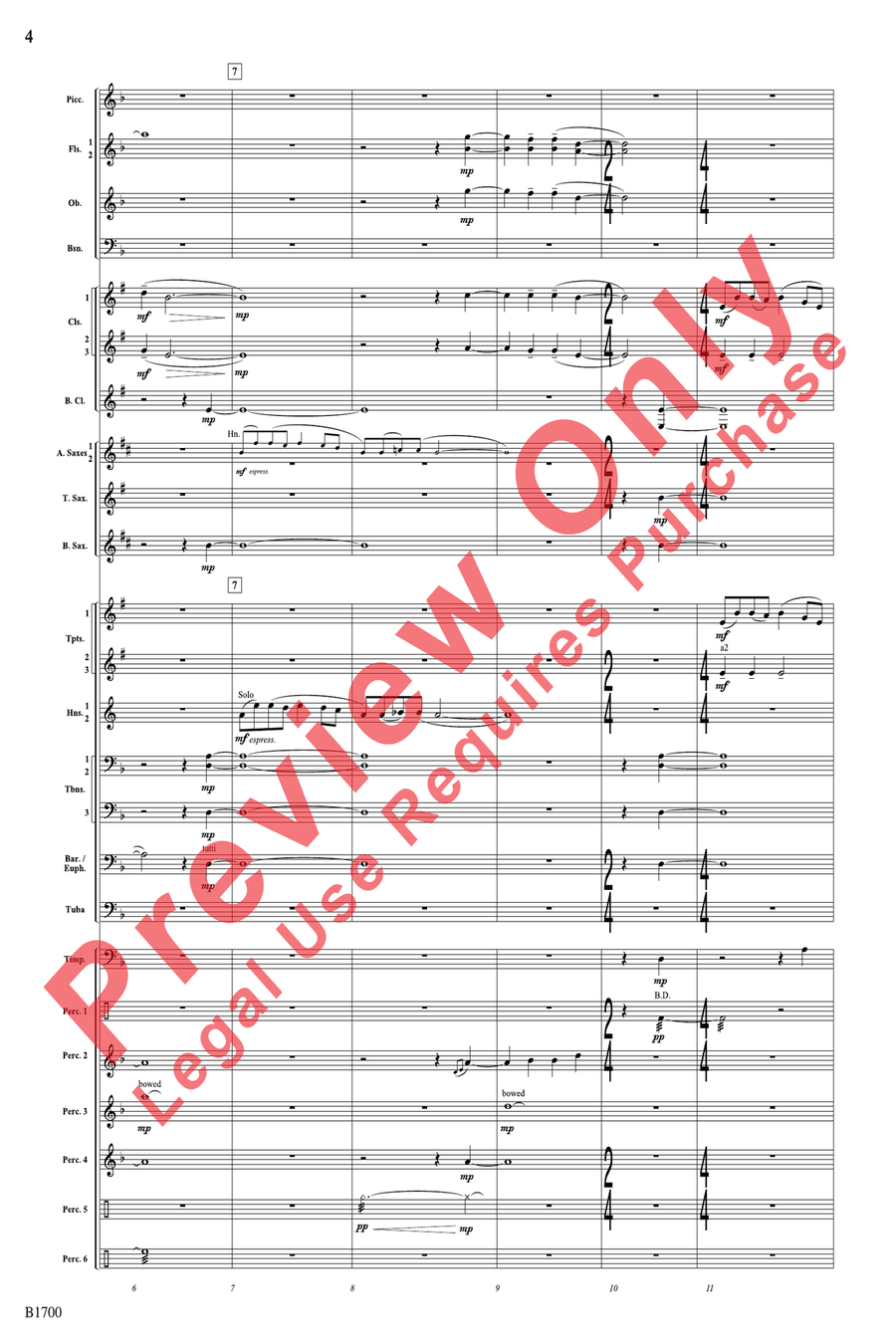 Viva! Viva! Concert Band scores gallery preview page 5