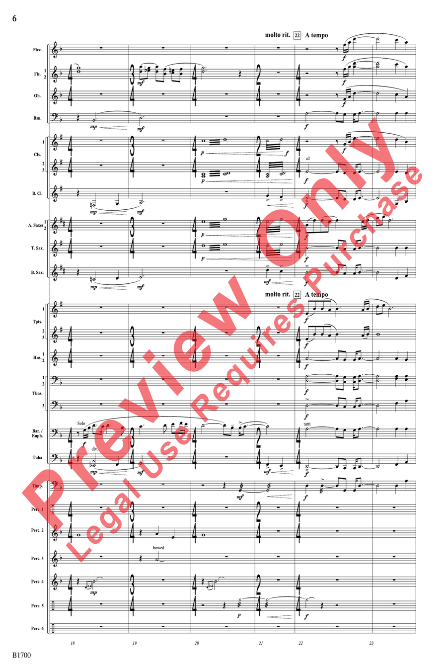 Viva! Viva! Concert Band scores gallery preview page 7