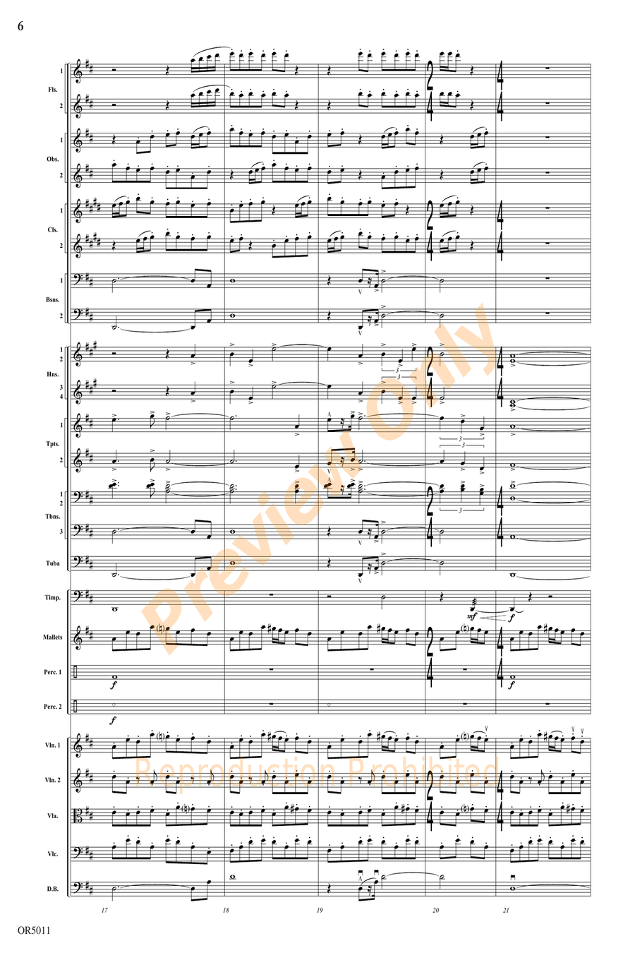 On Top of the World Full Orchestra scores gallery preview page 6
