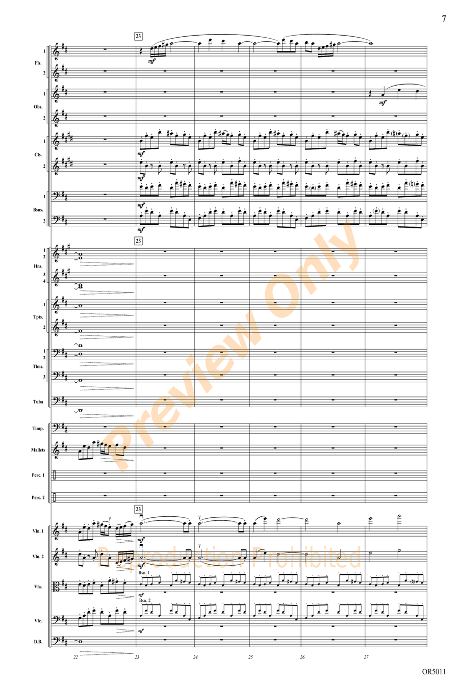 On Top of the World Full Orchestra scores gallery preview page 7