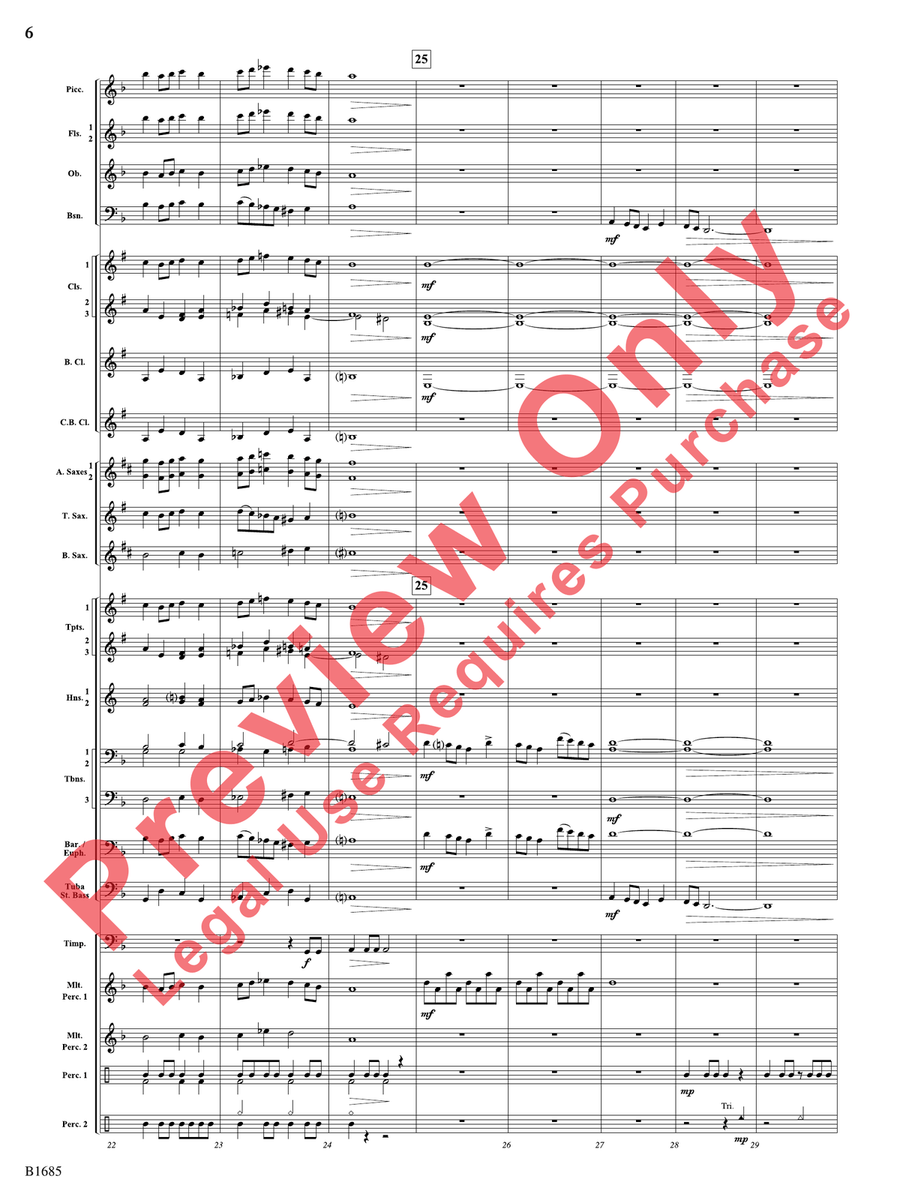 Renaissance Reimagined Renaissance Reimagined Concert Band scores gallery preview page 7