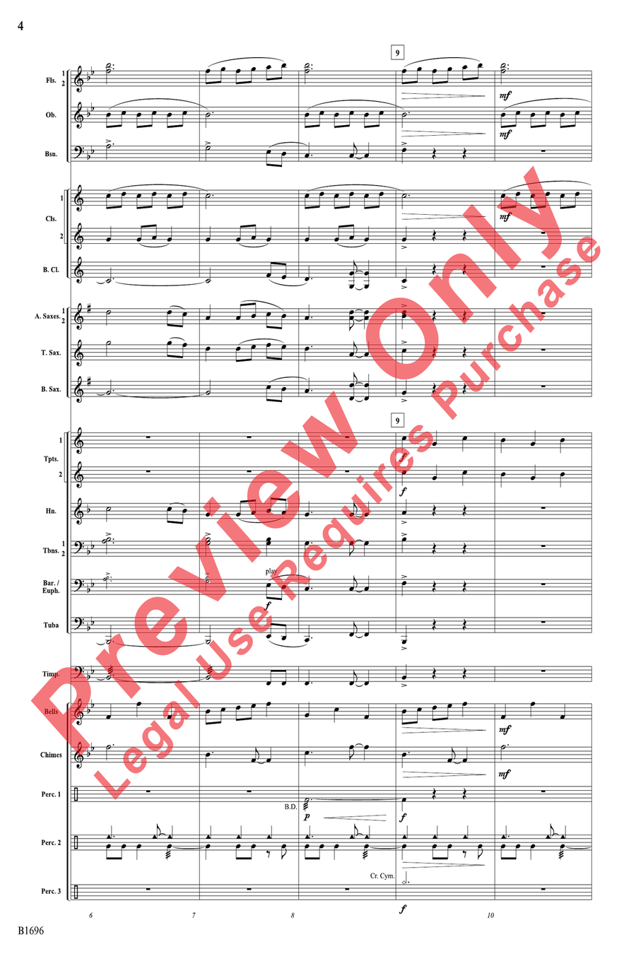 Resplendence Resplendence Concert Band scores gallery preview page 4