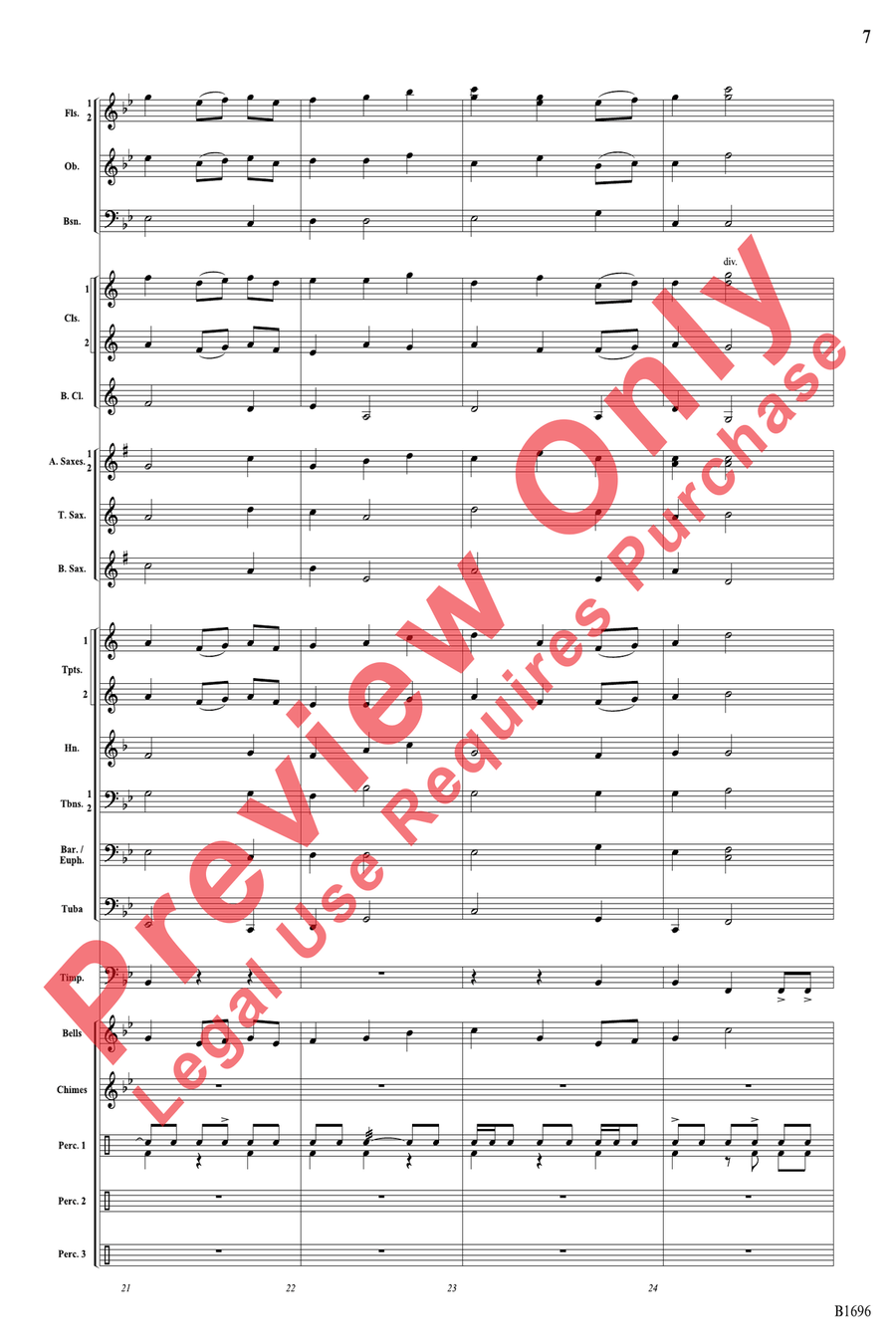 Resplendence Resplendence Concert Band scores gallery preview page 7